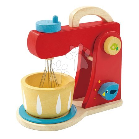 Bucătării de jucărie din lemn - Mixer din lemn cu sunet Baker's Mixing Tender Leaf Toys_1