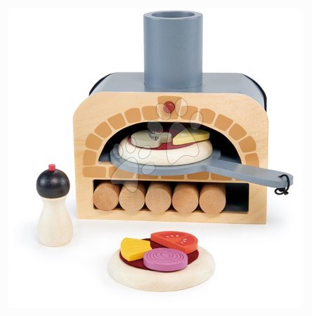  - Cuptor de pizza din lemn Make Me a Pizza! Tender Leaf Toys