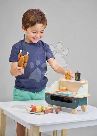 Ab 3 bis 6 Jahren - Holz-Grill Barbecue Spielset Tender Leaf Toys - 8