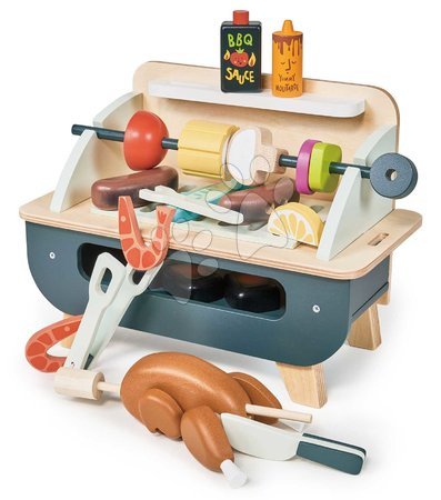 Ab 3 bis 6 Jahren - Holz-Grill Barbecue Spielset Tender Leaf Toys_1