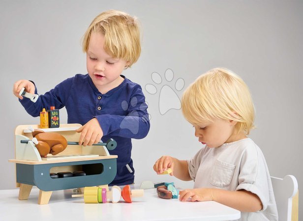Ab 3 bis 6 Jahren - Holz-Grill Barbecue Spielset Tender Leaf Toys - 10