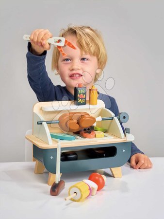 Ab 3 bis 6 Jahren - Holz-Grill Barbecue Spielset Tender Leaf Toys - 11
