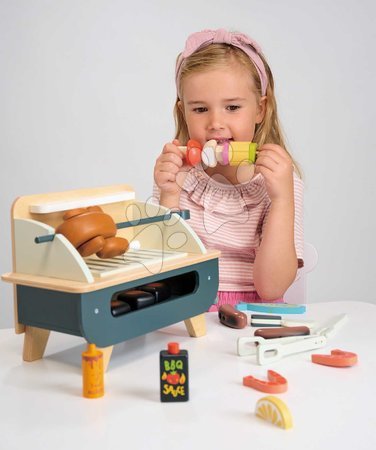 Ab 3 bis 6 Jahren - Holz-Grill Barbecue Spielset Tender Leaf Toys - 12
