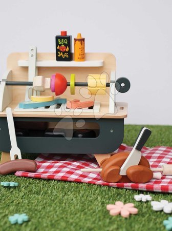Ab 3 bis 6 Jahren - Holz-Grill Barbecue Spielset Tender Leaf Toys - 5