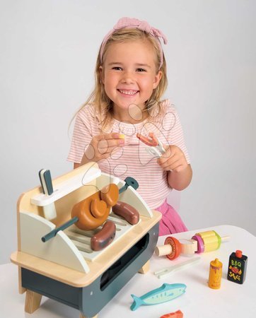 Ab 3 bis 6 Jahren - Holz-Grill Barbecue Spielset Tender Leaf Toys - 13