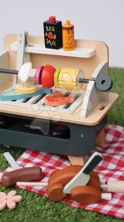 Ab 3 bis 6 Jahren - Holz-Grill Barbecue Spielset Tender Leaf Toys - 6
