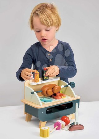 Ab 3 bis 6 Jahren - Holz-Grill Barbecue Spielset Tender Leaf Toys - 14