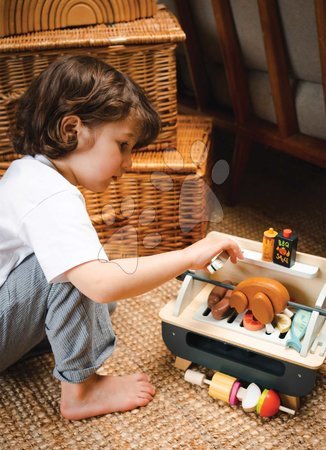 Ab 3 bis 6 Jahren - Holz-Grill Barbecue Spielset Tender Leaf Toys - 18