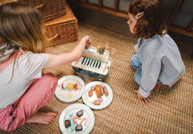 Ab 3 bis 6 Jahren - Holz-Grill Barbecue Spielset Tender Leaf Toys - 20