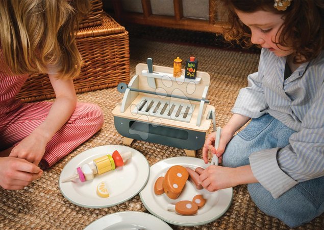 Ab 3 bis 6 Jahren - Holz-Grill Barbecue Spielset Tender Leaf Toys - 21