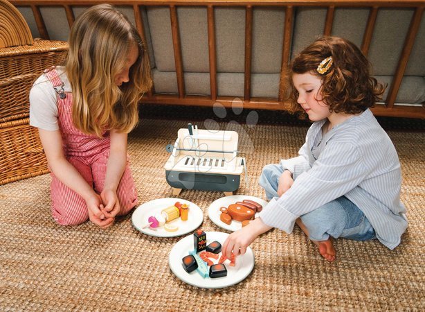 Ab 3 bis 6 Jahren - Holz-Grill Barbecue Spielset Tender Leaf Toys - 23
