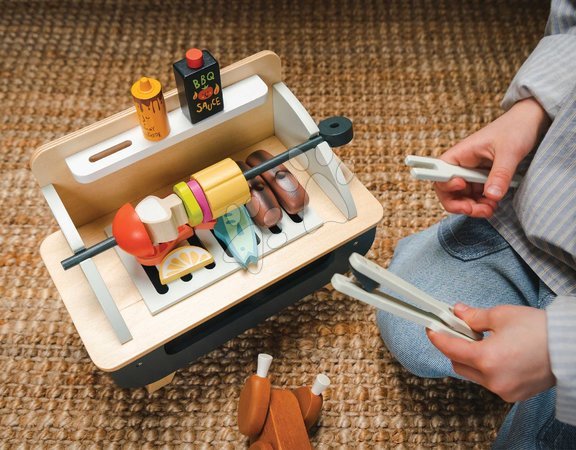 Ab 3 bis 6 Jahren - Holz-Grill Barbecue Spielset Tender Leaf Toys - 25