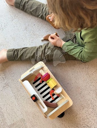 Ab 3 bis 6 Jahren - Holz-Grill Barbecue Spielset Tender Leaf Toys - 27