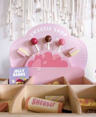 Holz-Kaufläden für Kinder - Holz-Süßigkeitenladen Sweetie Pic'N'Mix Shop Tender Leaf Toys - 5