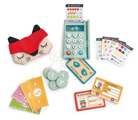Hry na profesie - Drevená platobná brána Play Pay pack Tender Leaf Toys