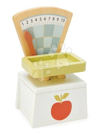 Igre poklicev - Lesena tehtnica Market Scales Tender Leaf Toys