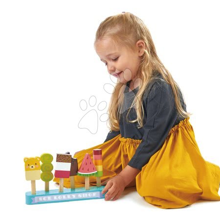 Dřevěné kuchyňky - Dřevěné nanuky Ice Lolly Shop Tender Leaf Toys_1
