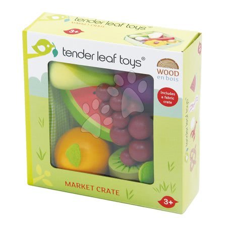 Fa játékkonyhák - Fa gyümölcsök Fruity Crate Tender Leaf Toys - 2