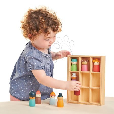 Drewniane zabawki edukacyjne - Hotel Drewniany Happy Folk Hotel Tender Leaf Toys - 2