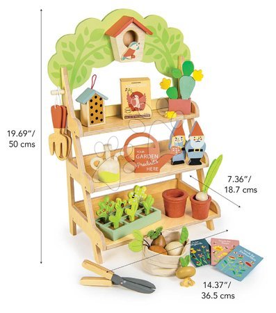 Holzspielzeug - Holz-Gärtnerei Garden Centre Tender Leaf Toys - 2