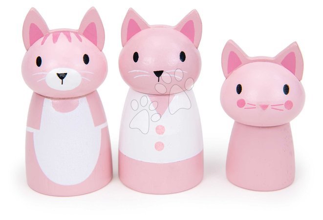 Holzautos - Holz-Auto mit Milchbar Kitty’s Milkshake Van Tender Leaf Toys - 6