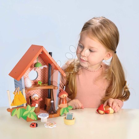 Holzpuppenhäuser - Holznest Robin’s Nest Box  Tender Leaf Toys - 8