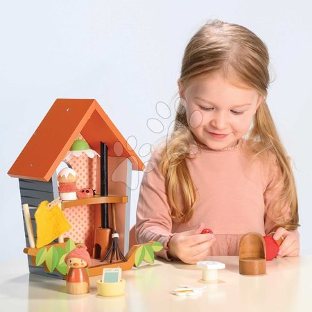 Holzpuppenhäuser - Holznest Robin’s Nest Box  Tender Leaf Toys - 9