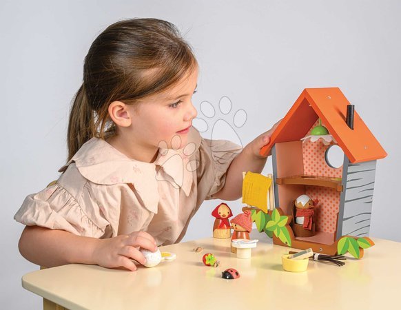 Holzpuppenhäuser - Holznest Robin’s Nest Box  Tender Leaf Toys - 10