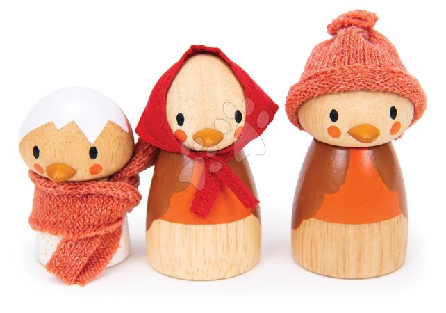 Holzpuppenhäuser - Holznest Robin’s Nest Box  Tender Leaf Toys - 3