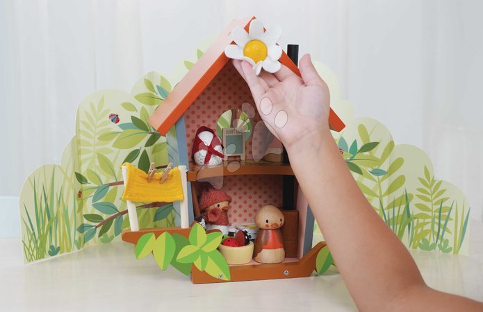Holzpuppenhäuser - Holznest Robin’s Nest Box  Tender Leaf Toys - 12