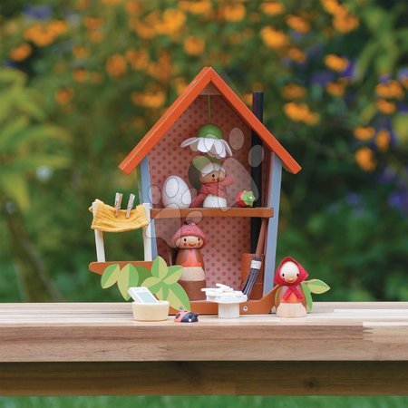 Holzpuppenhäuser - Holznest Robin’s Nest Box  Tender Leaf Toys - 6