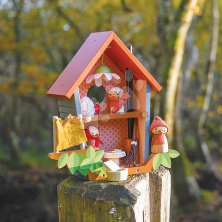 Holzpuppenhäuser - Holznest Robin’s Nest Box  Tender Leaf Toys - 7
