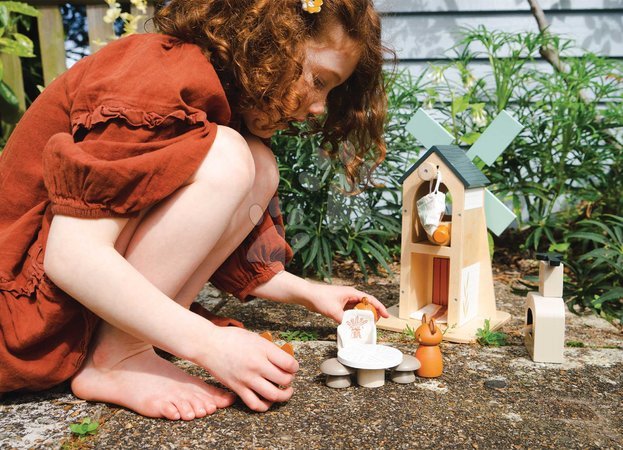 Holzpuppenhäuser - Holzwindmühle Penny Windmill Tender Leaf Toys - 20