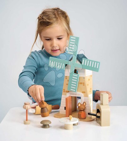 Holzpuppenhäuser - Holzwindmühle Penny Windmill Tender Leaf Toys - 3