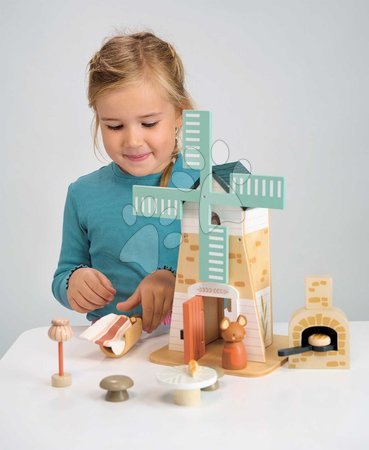 Holzpuppenhäuser - Holzwindmühle Penny Windmill Tender Leaf Toys - 4