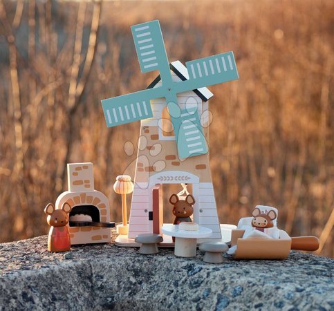 Holzpuppenhäuser - Holzwindmühle Penny Windmill Tender Leaf Toys - 27