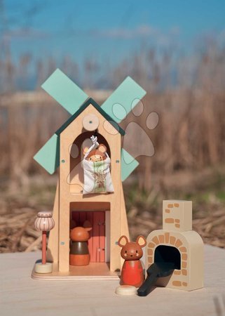 Holzpuppenhäuser - Holzwindmühle Penny Windmill Tender Leaf Toys - 11