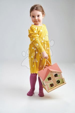 Drewniane domki dla lalek - Dom Rosewood Cottage Tender Leaf Toys z drewna - 3