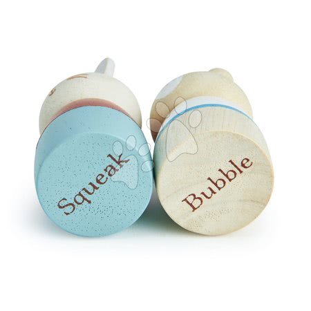Dřevěné didaktické hračky - Dřevěná plachetnice Sailaway Boat Tender Leaf Toys - 6