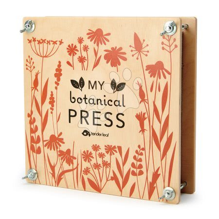Jocuri educative din lemn - Ierbar din lemn My Botanical Press Tender Leaf Toys - 5