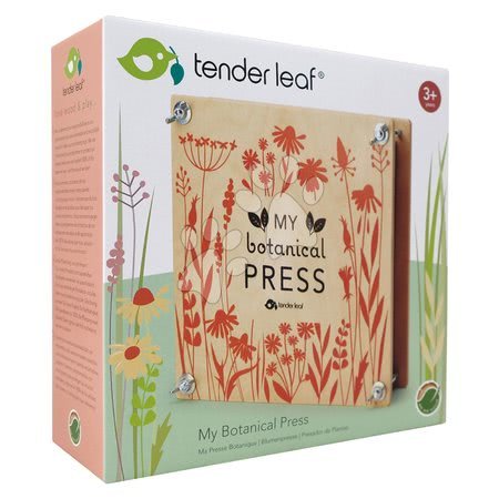 Jocuri educative din lemn - Ierbar din lemn My Botanical Press Tender Leaf Toys - 6