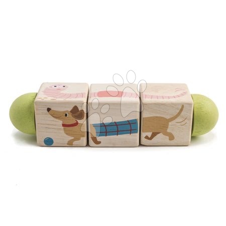 Wooden toys - Twisting Cubes Tender Leaf Toys Wooden Twisting Cube_1