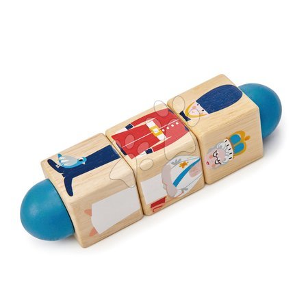 Lesene igrače - Leseni vrteči valj London Twister Tender Leaf Toys