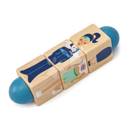 Lesene igrače - Leseni vrteči valj London Twister Tender Leaf Toys_1