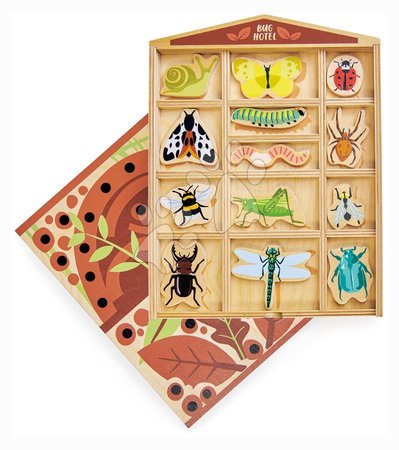 Igračke za djecu od 3 do 6 godina - Drveni hotel za kukce The Bug Hotel Tender Leaf Toys