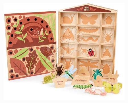 Dřevěné naučné hry - Dřevěný hotel pro hmyz The Bug Hotel Tender Leaf Toys_1