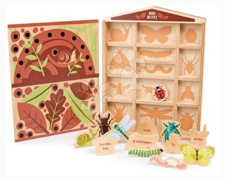 Hračky pre deti od 3 do 6 rokov - Drevený hotel pre hmyz The Bug Hotel Tender Leaf Toys_1