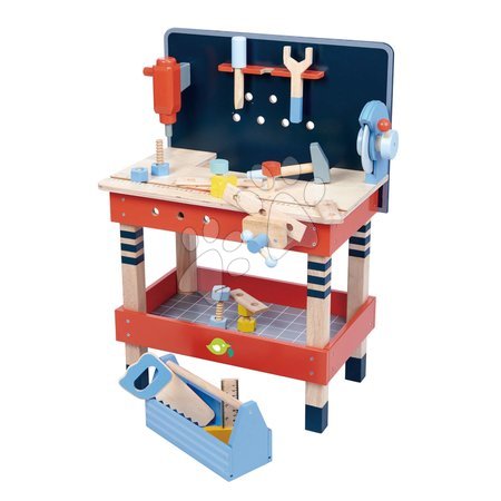 Detská dielňa a nástroje - Drevená pracovná dielňa TenderLeaf Tool Bench Tender Leaf Toys