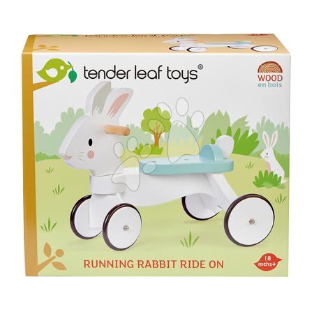 Drewniane jeździki - Drewniana zabawka Running Rabbit Ride on od Tender Leaf Toys - 9