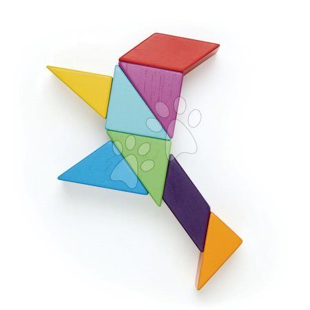 Fa építőjátékok Tender Leaf - Fa mágneses építőjáték Designer Magblocs Tender Leaf Toys - 12
